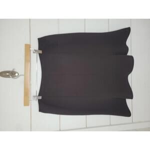 Tahari Size 16 dark grey knee length skirt